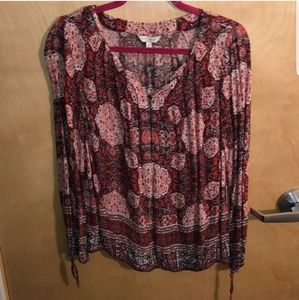 LUCKY‎ BRAND Paisley top